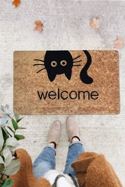 Conceptum Felpudo Pvc Goose Eye Multicolor 40 x 60 cm